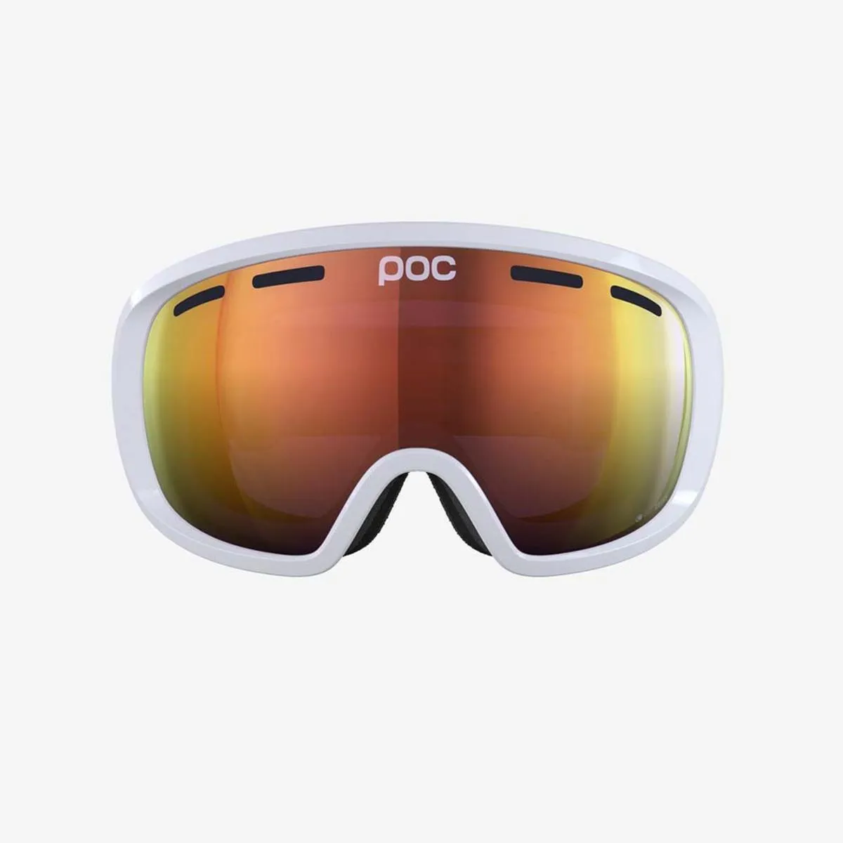 POC Fovea Clarity Goggles Spektris Orange Lens - Hydrogen White Frame