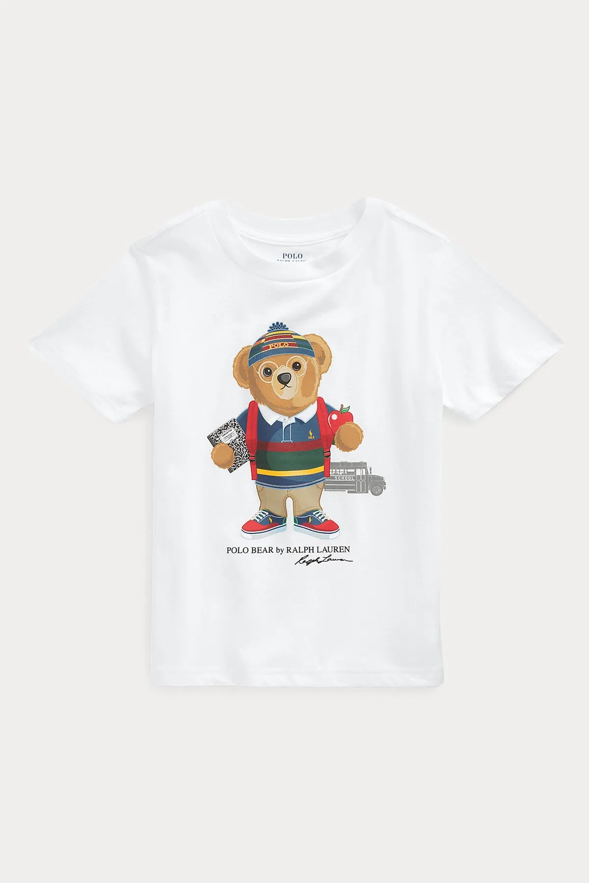 Polo Ralph Lauren Kids 2-4 Ya Unisex ocuk Polo Bear T-shirt