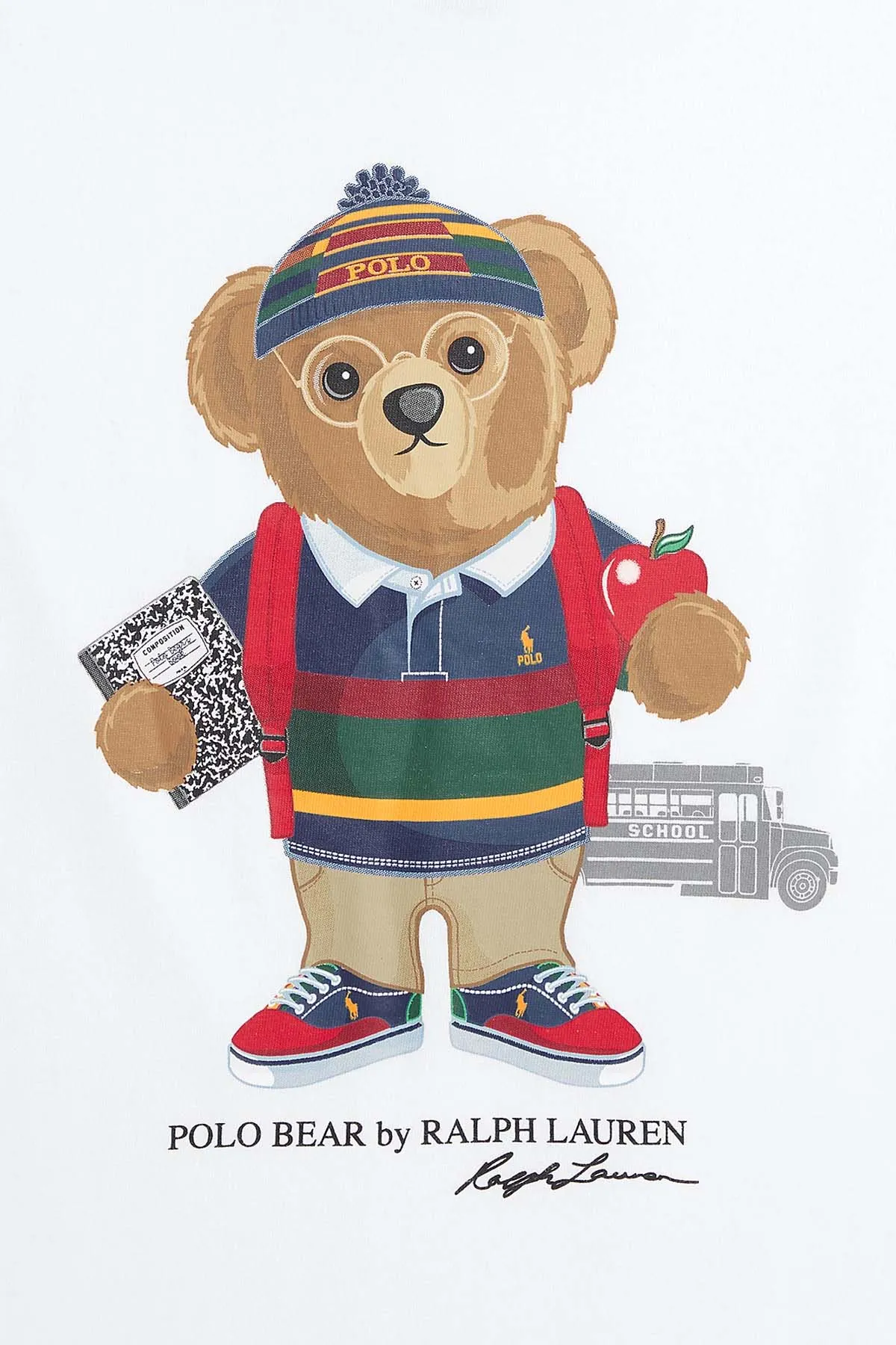 Polo Ralph Lauren Kids 2-4 Ya Unisex ocuk Polo Bear T-shirt