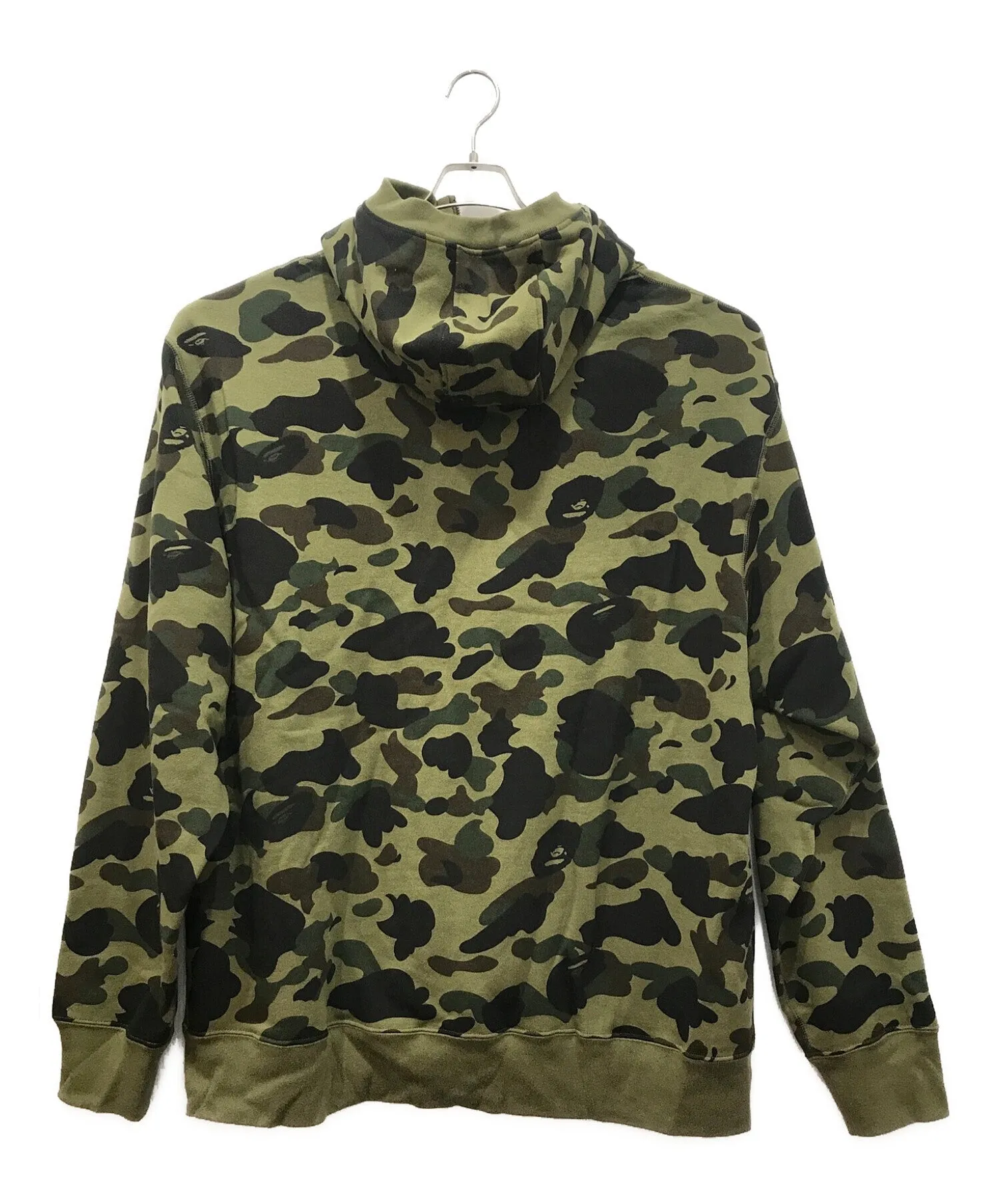 [Pre-owned] A BATHING APE 1ST CAMO FULL ZIP HOODIE 001zpj301012m