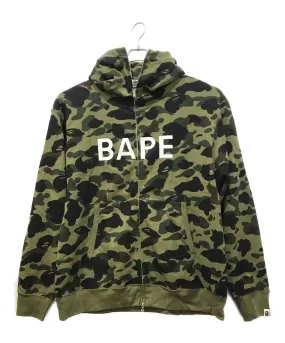 [Pre-owned] A BATHING APE 1ST CAMO FULL ZIP HOODIE 001zpj301012m