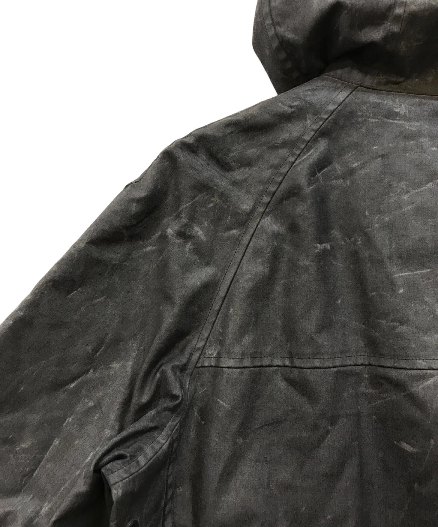 [Pre-owned] COMME des GARCONS HOMME oiled hooded jacket HJ-J031