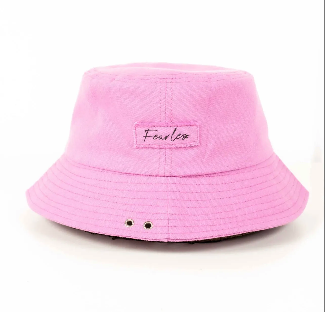 Pretty Simple Empowering Words Canvas Bucket Hat