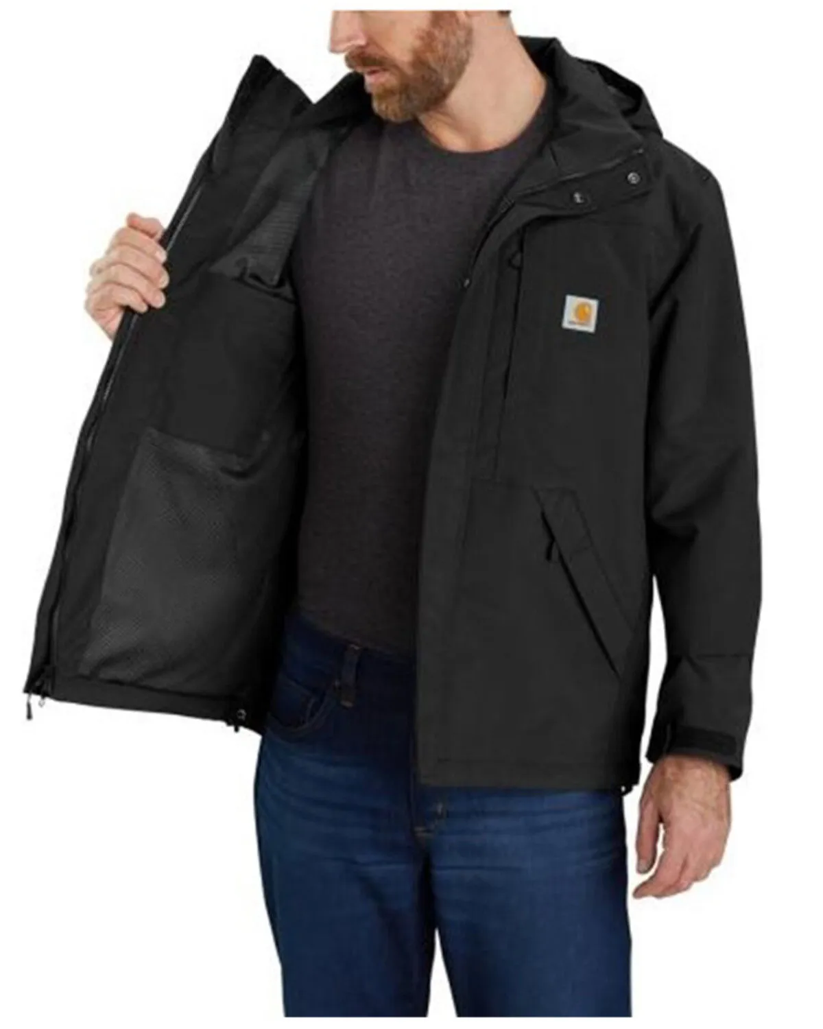 Product Name:  Carhartt Men's Shoreline Storn Defender Loose Heavyweight Zip-Front Work Jacket - Tall