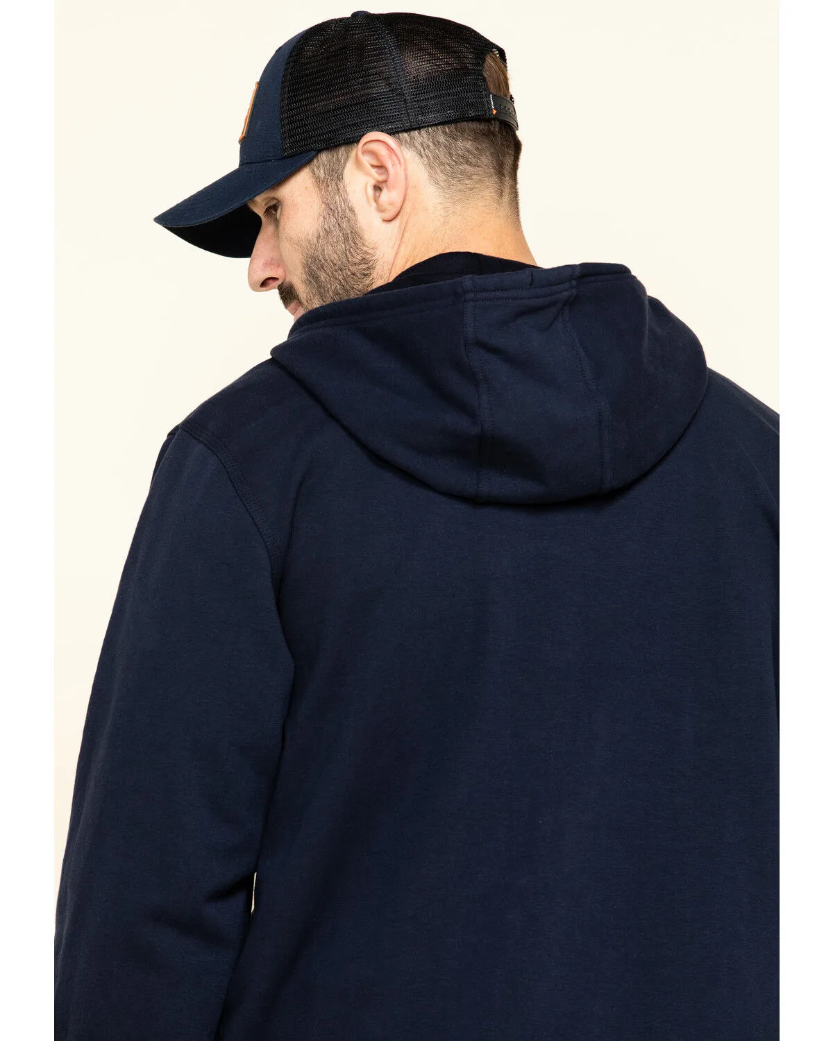 Product Name:  Hawx Men's FR Zip Up Fleece Work Hoodie - Big