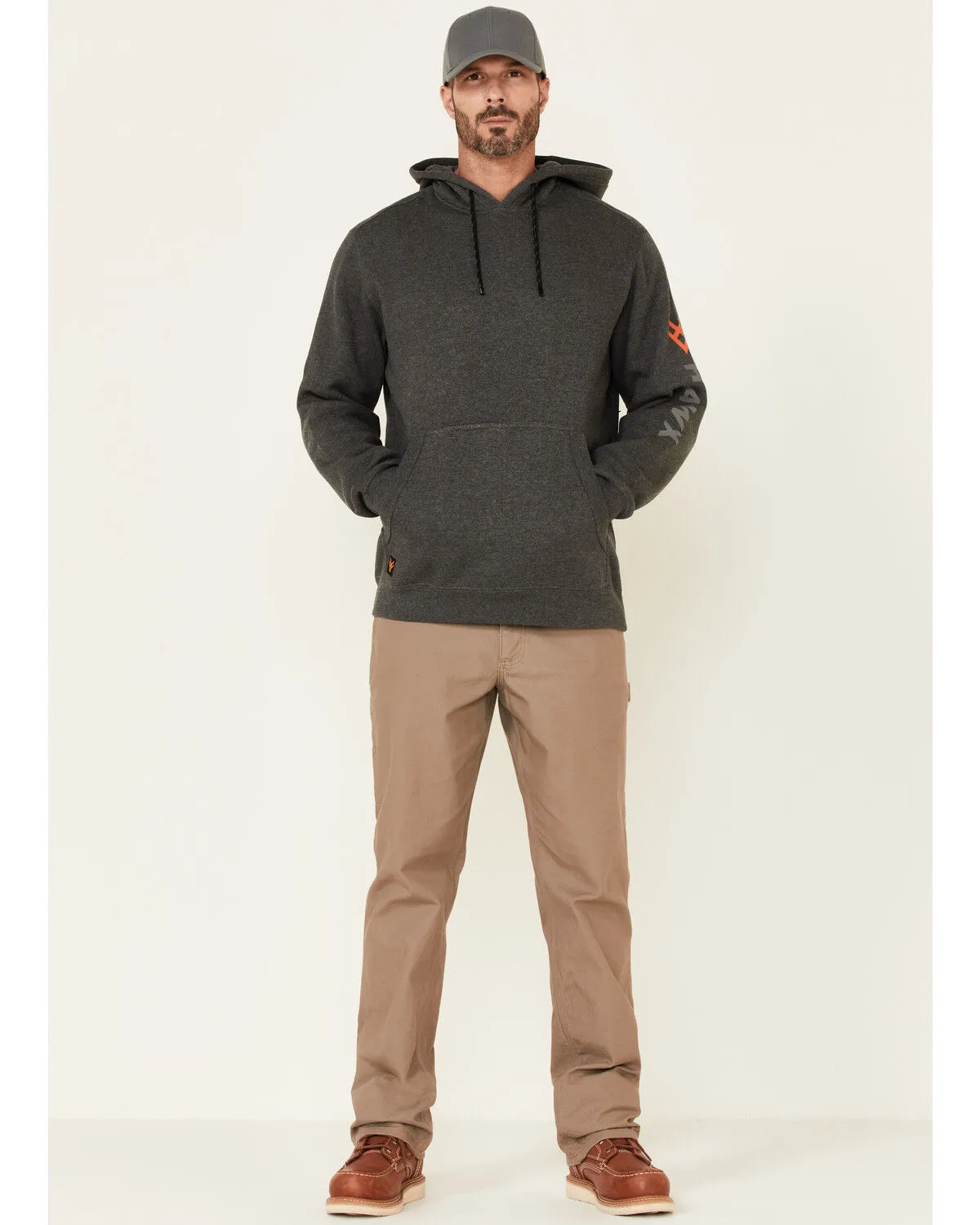 Product Name:  Hawx Men's Primo Logo Fleece-Lined Work Hooded Sweatshirt