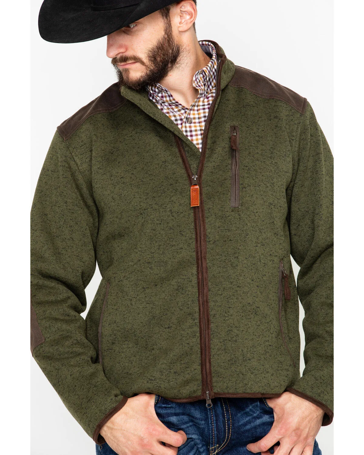 Product Name:  Outback Trading Co. Men's Garner Reinforced Zip-Up Jacket