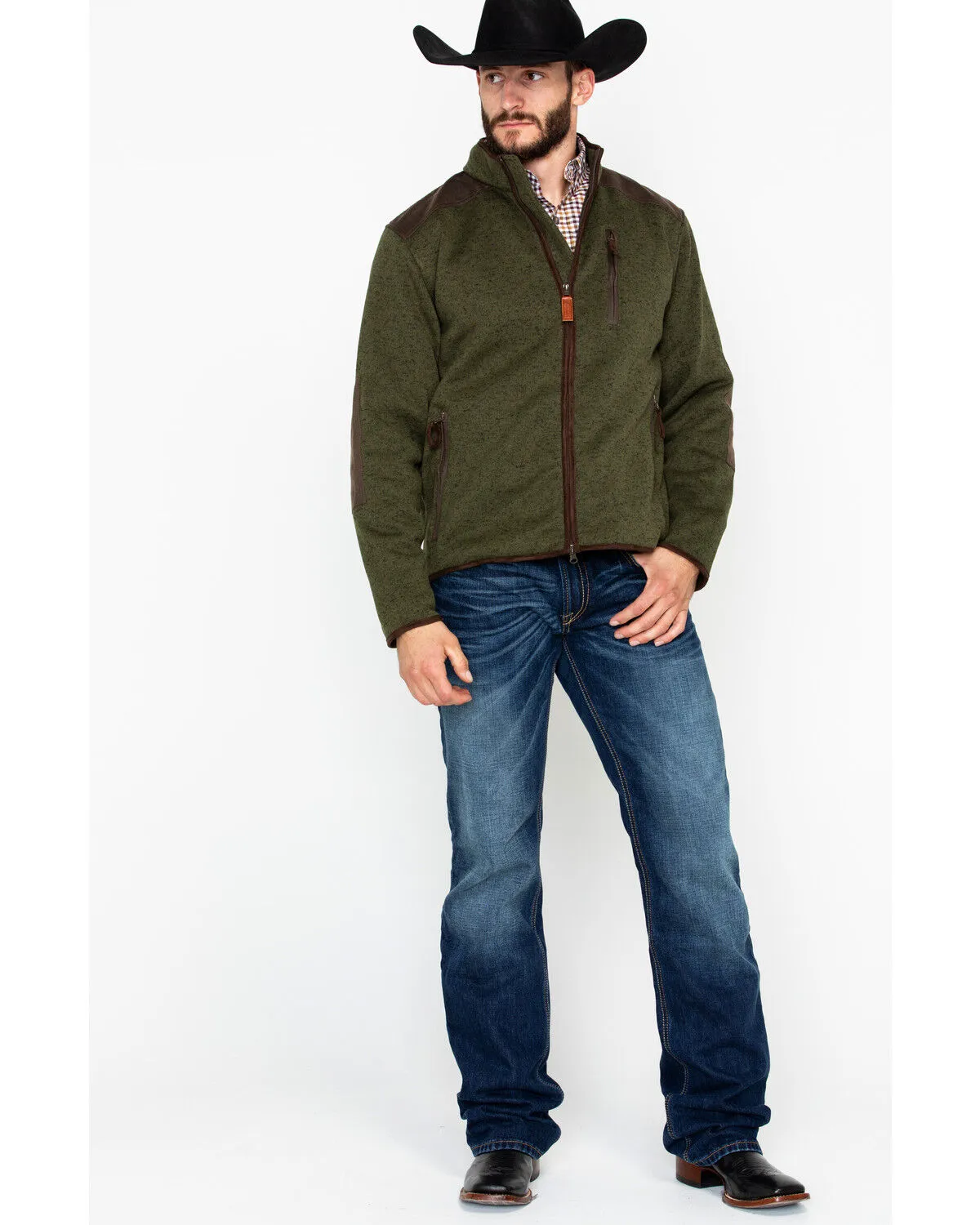 Product Name:  Outback Trading Co. Men's Garner Reinforced Zip-Up Jacket