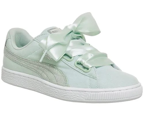 Puma Basket Heart Canvas - Womens Sneakers