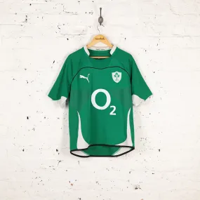 Puma Ireland 2009 Rugby Shirt - Green - M