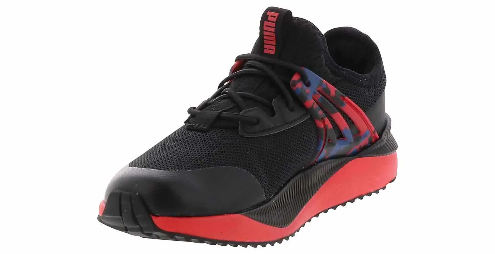 Puma Pacer Future Splatter PS Youth Boys’ (11-3) Running Shoe