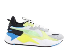 PUMA RS-X Hard Drive Sneakers White Frizzy Yellow Gray Violet 369818 11