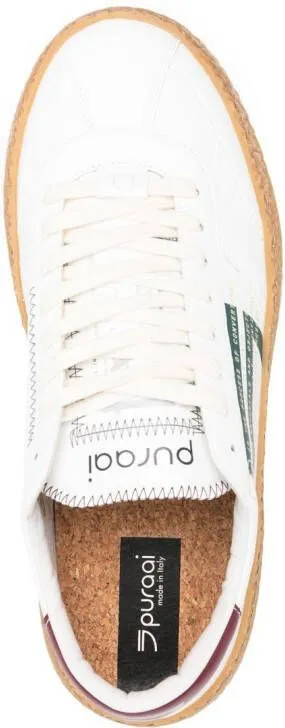 Puraai Abete lace-up sneakers White