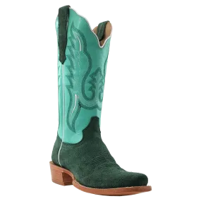 R. Watson Teal Roughout Ladies' Boot