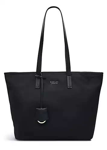 Radley London Black Finsbury Park Medium Ziptop Shoulder Bag | Kaleidoscope