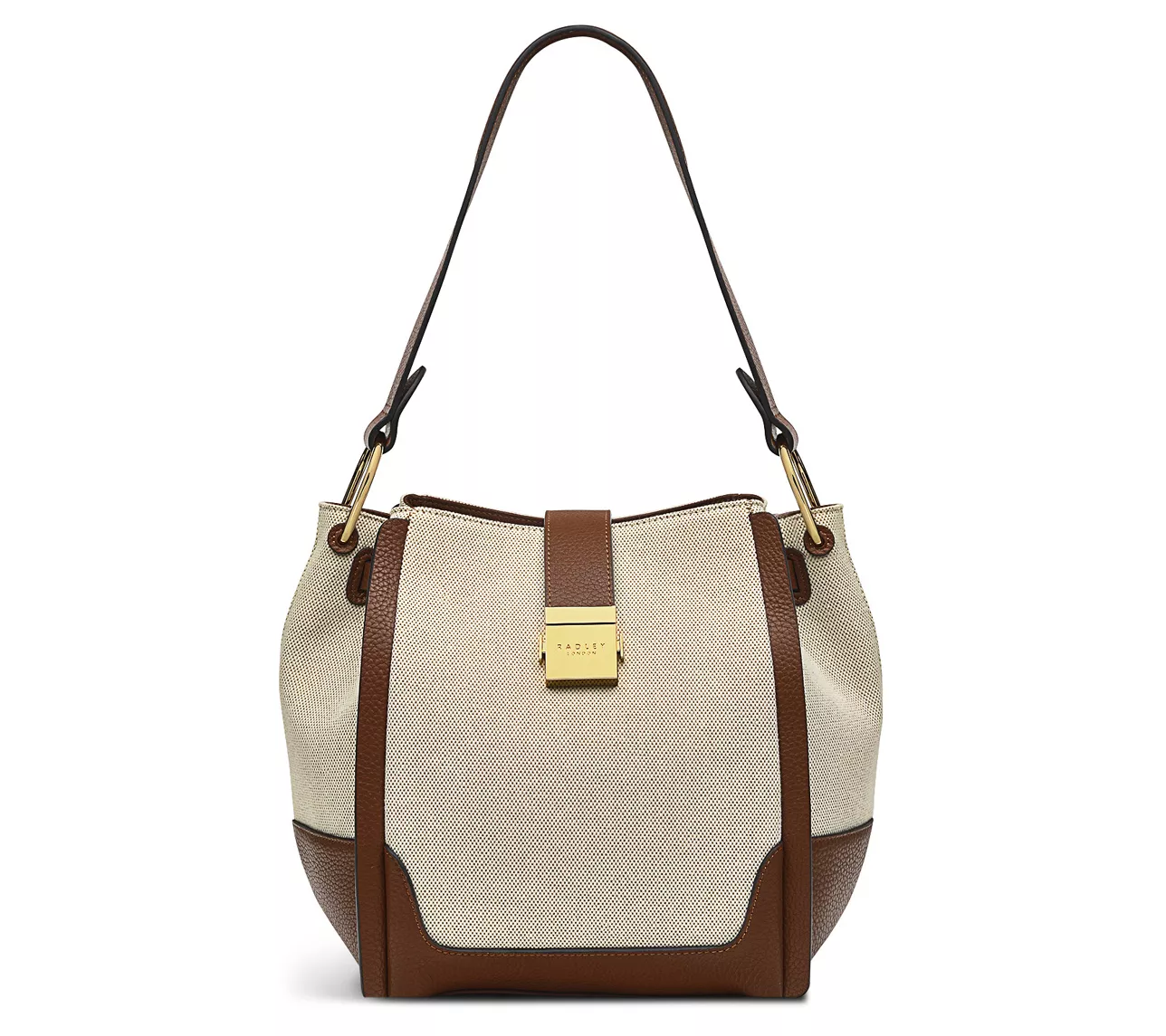 RADLEY London Sloane Street Canvas & Leather Shoulder Bag