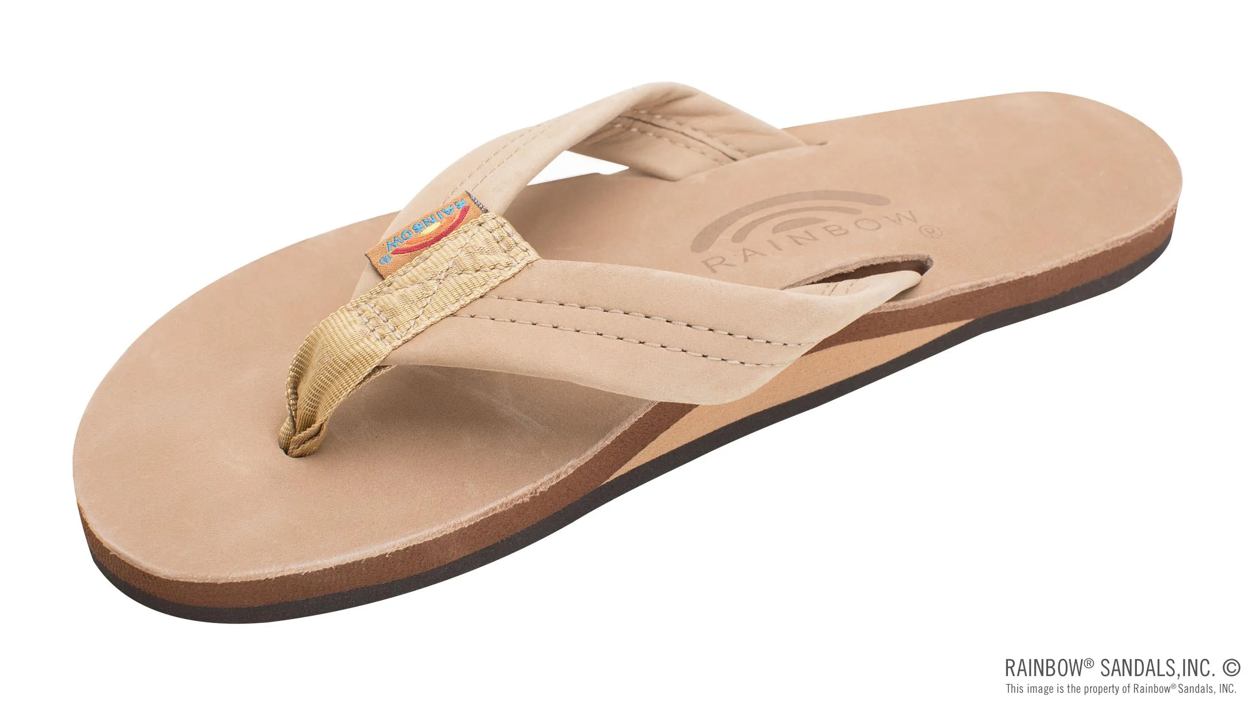 Rainbow Sandals Women's - Single Layer - 1 Strap - Sierra Brown