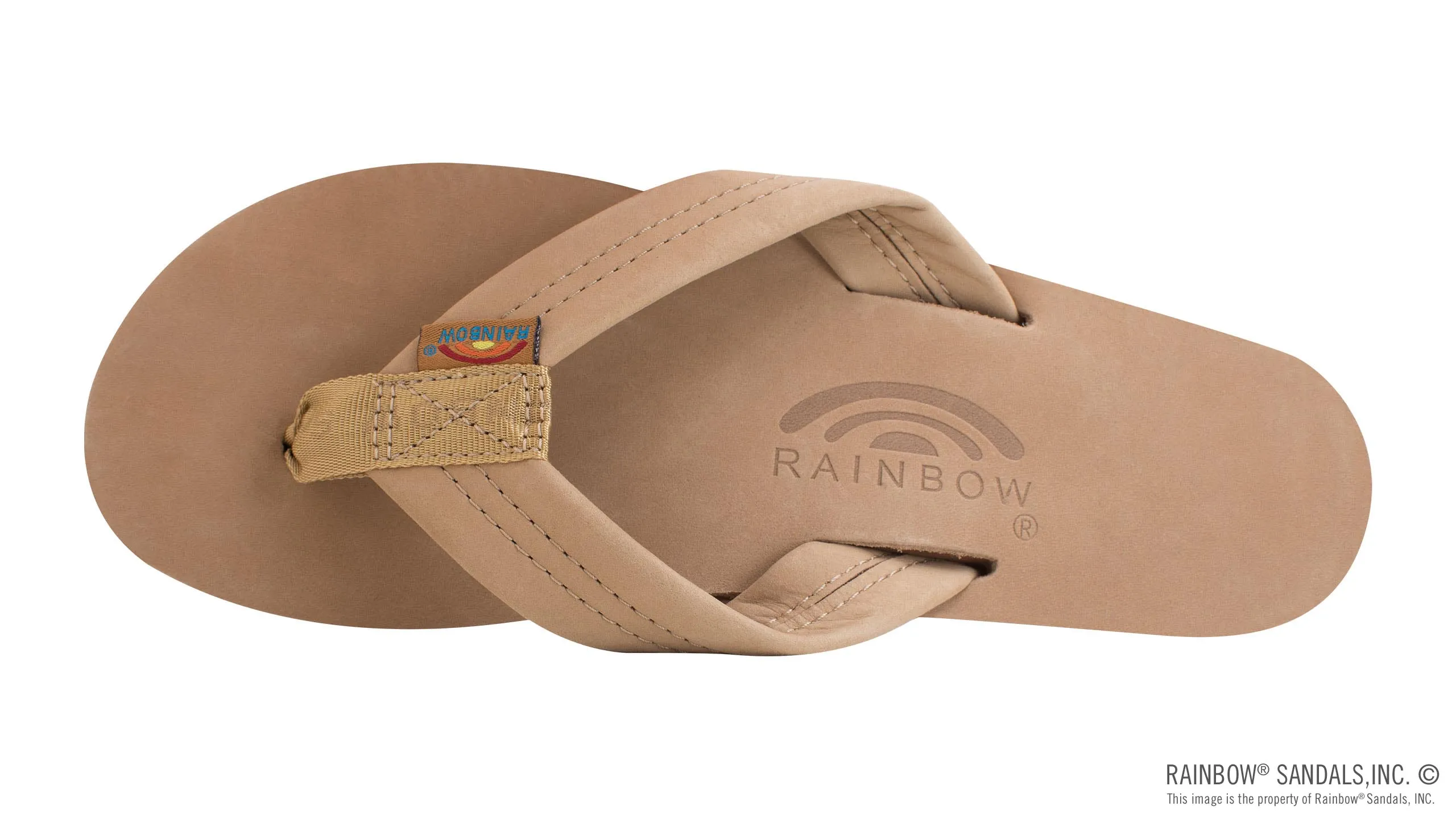 Rainbow Sandals Women's - Single Layer - 1 Strap - Sierra Brown