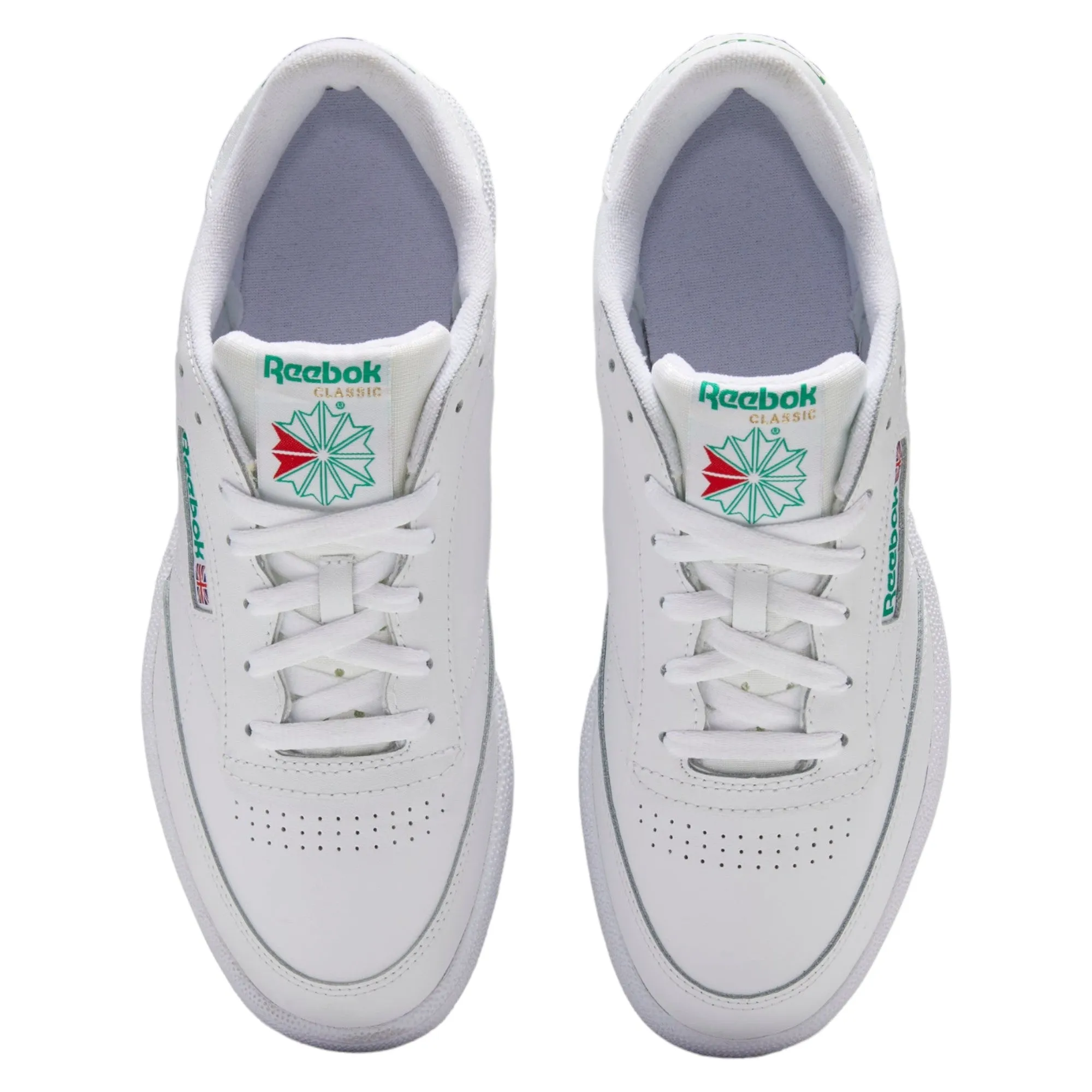 Reebok Club C 85 Shoes - White Green