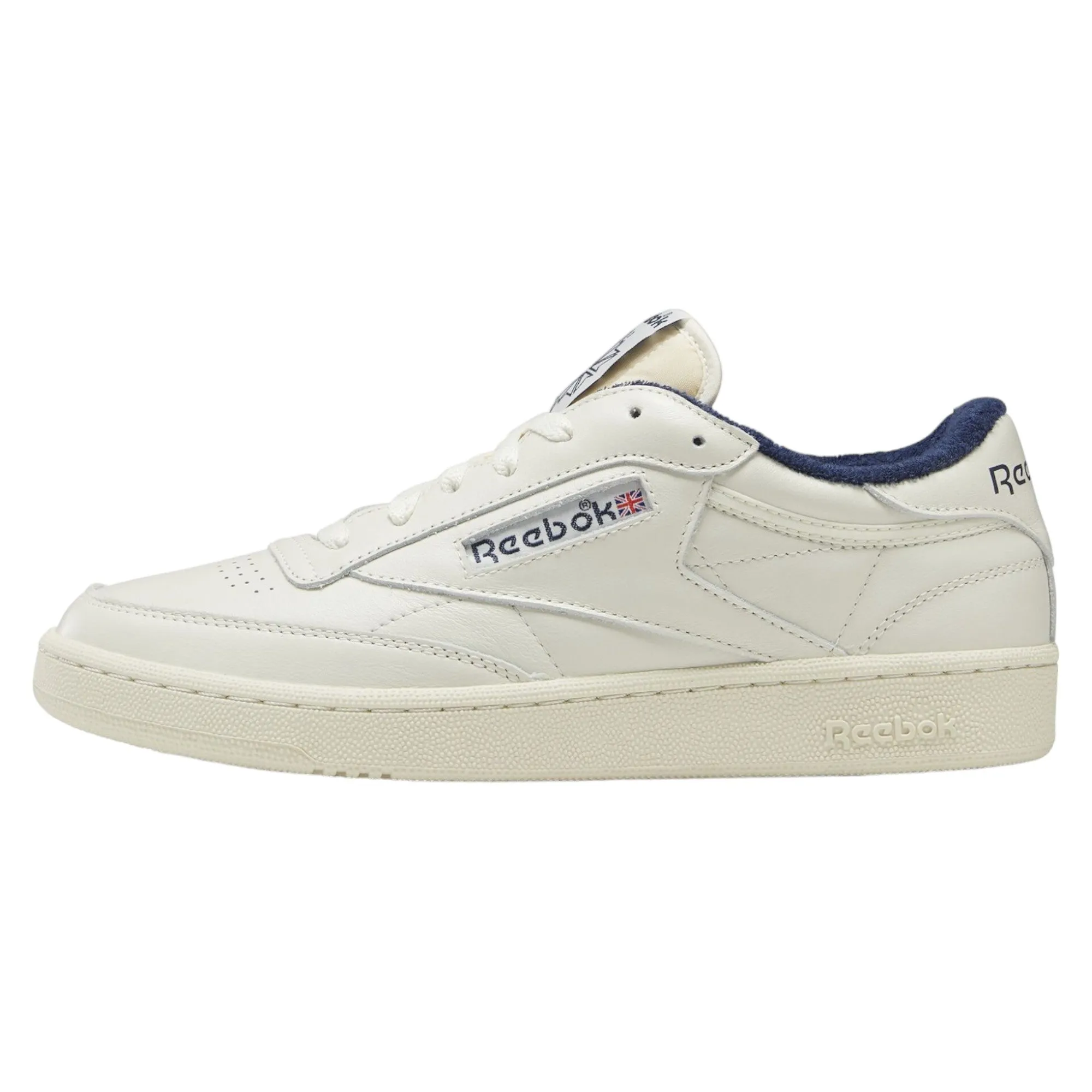 Reebok Club C 85 Vintage Shoes - Chalk, Alabaster & Navy