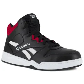 REEBOK WORK COMPOSITE TOE BB4500 MID BLK/WH/RED - MENS