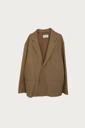 Relaxed SB Workwear Jacket - Taupe/Beige Melange