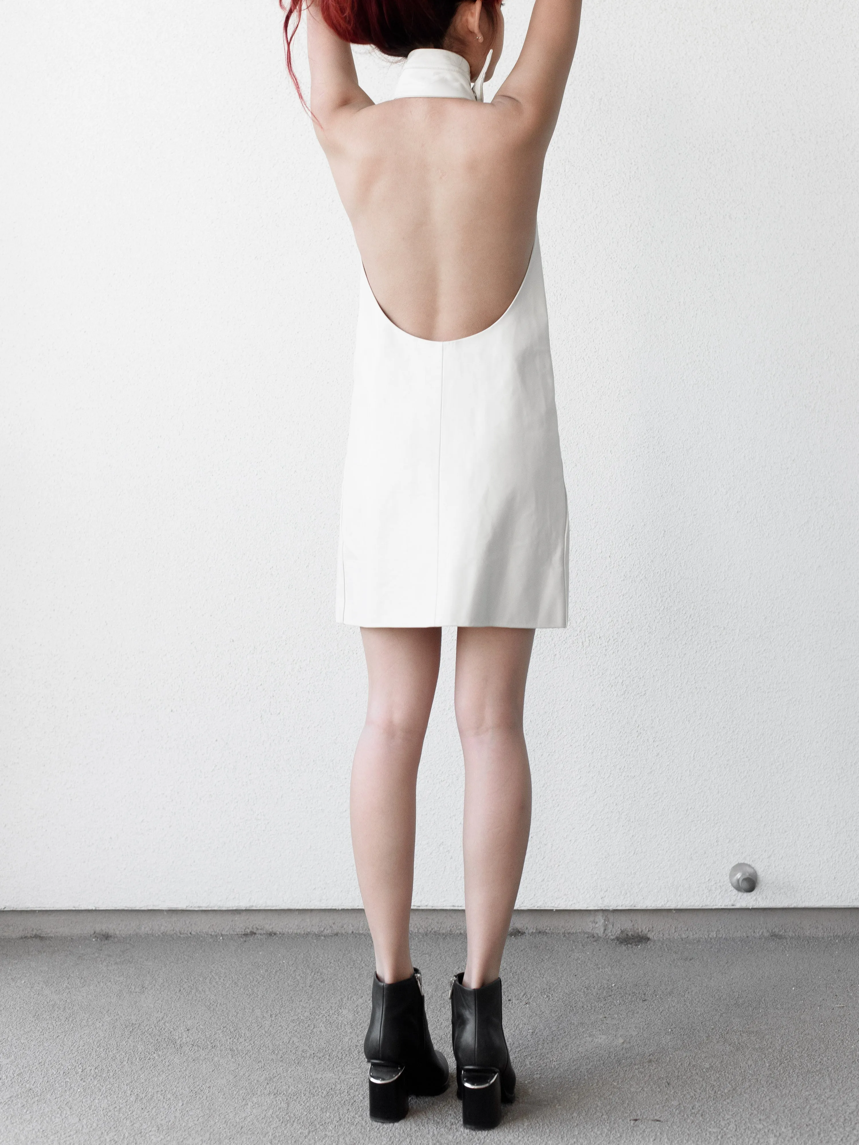 Rick Owens AW09 Leather Halter Dress Vest