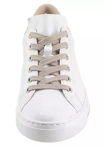 Rieker Lace-Up Patterned Platform Trainers | Grattan