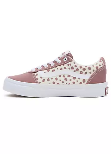 Rose Dots Girls Ward Trainers by Vans | Look Again