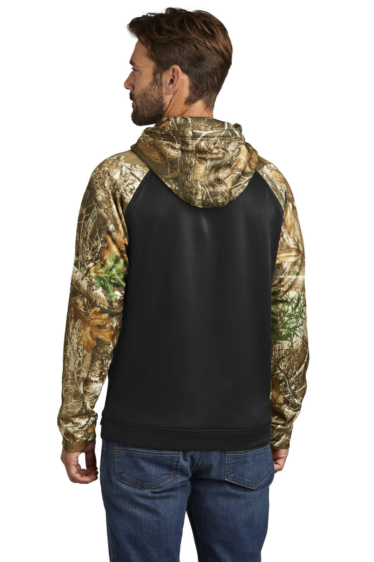 Russell Outdoor RU451 s Realtree Performance Colorblock Pullover Hoodie SKU: RU451