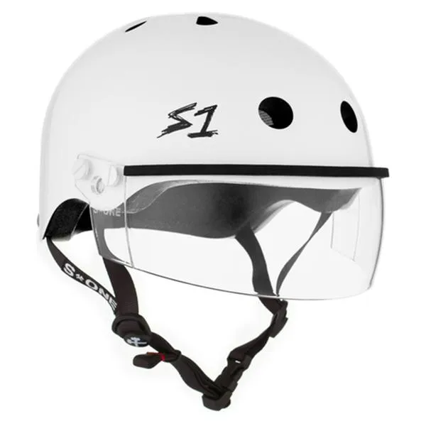 S1 Lifer Visor Helmet Gen 2 White Gloss