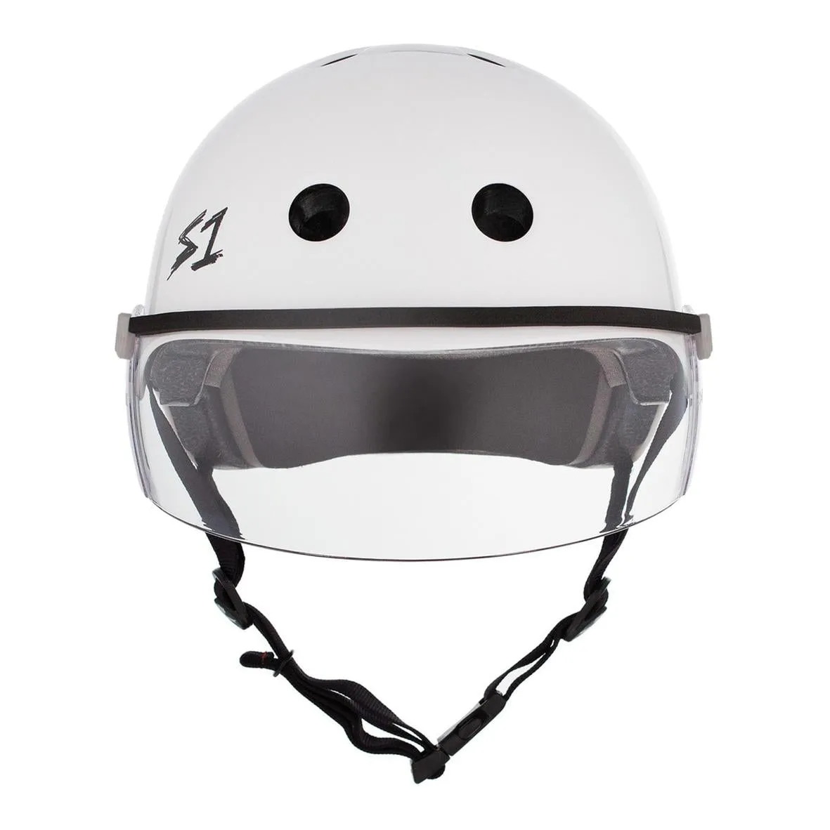 S1 Lifer Visor Helmet Gen 2 White Gloss