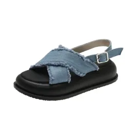 Sabrina Denim Sandals