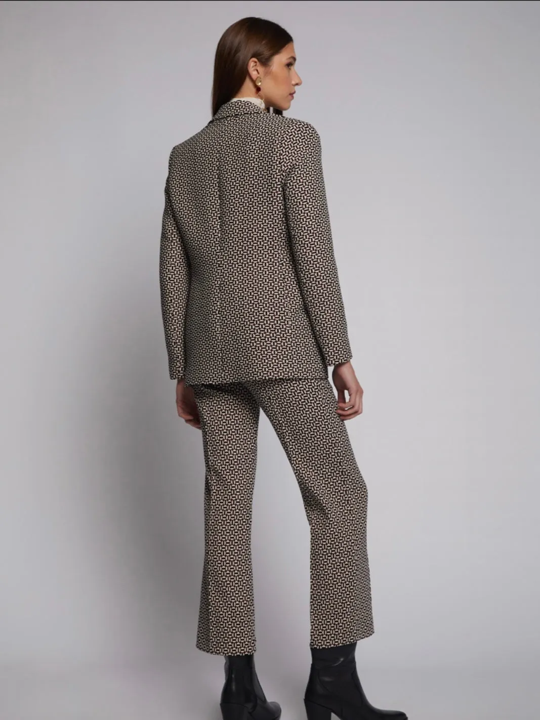 Sacs of Ashbourne   Vilagallo Carole Geometric Trousers Bourdeau