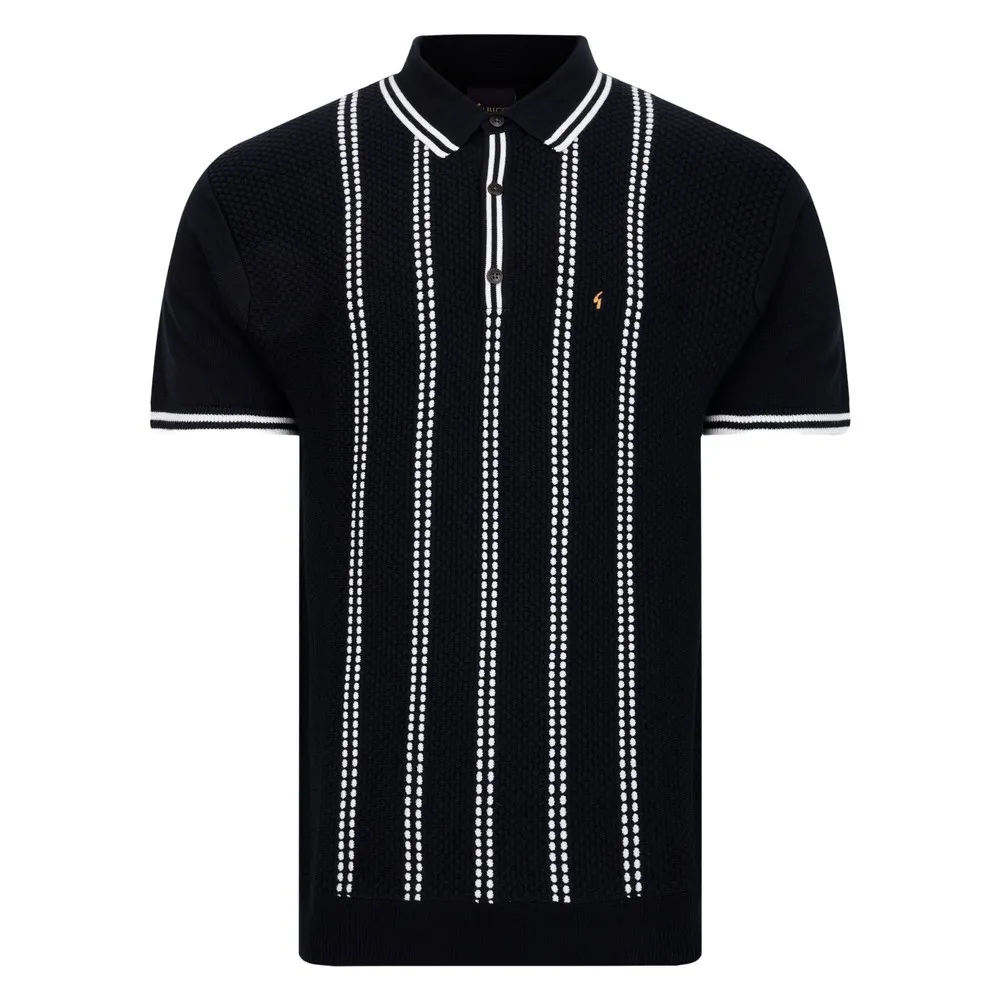 Seasonal Short Sleeve Knitted Polo