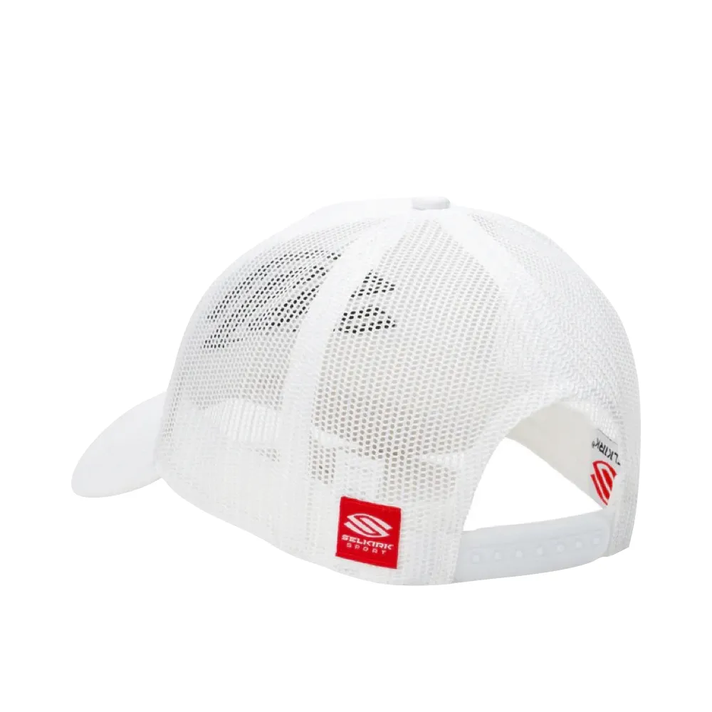 Selkirk Amped Trucker Hat in White