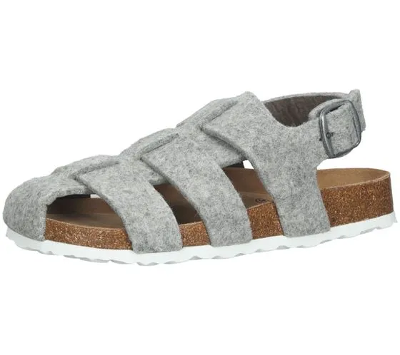 SHEPHERD Tyra women's felt sandals in gladiator style Roman sandals Made in Spain 51-22072 020 Gray