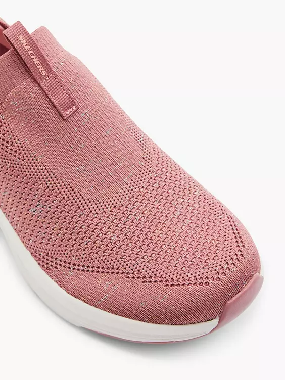 Skechers  Arch Comfort Dark Mauve Slip On Trainers