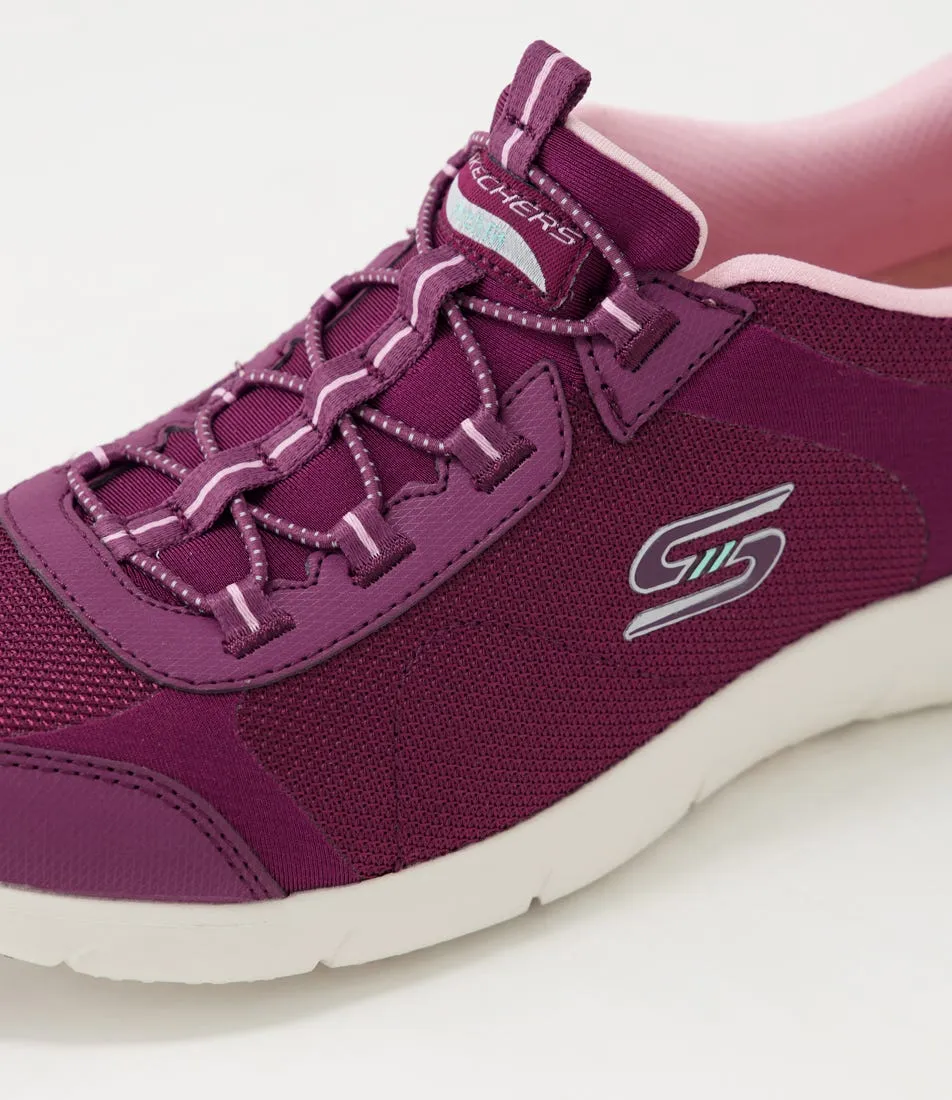 SKECHERS Arch Fit Refine Plum Sneakers