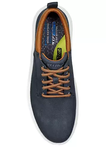 Skechers Mens Blue Viewson Doriano Trainers | Kaleidoscope