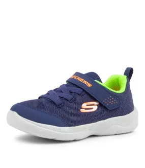 SKECHERS Skech Stepz 2.0 Tot Navy Lime Sneakers