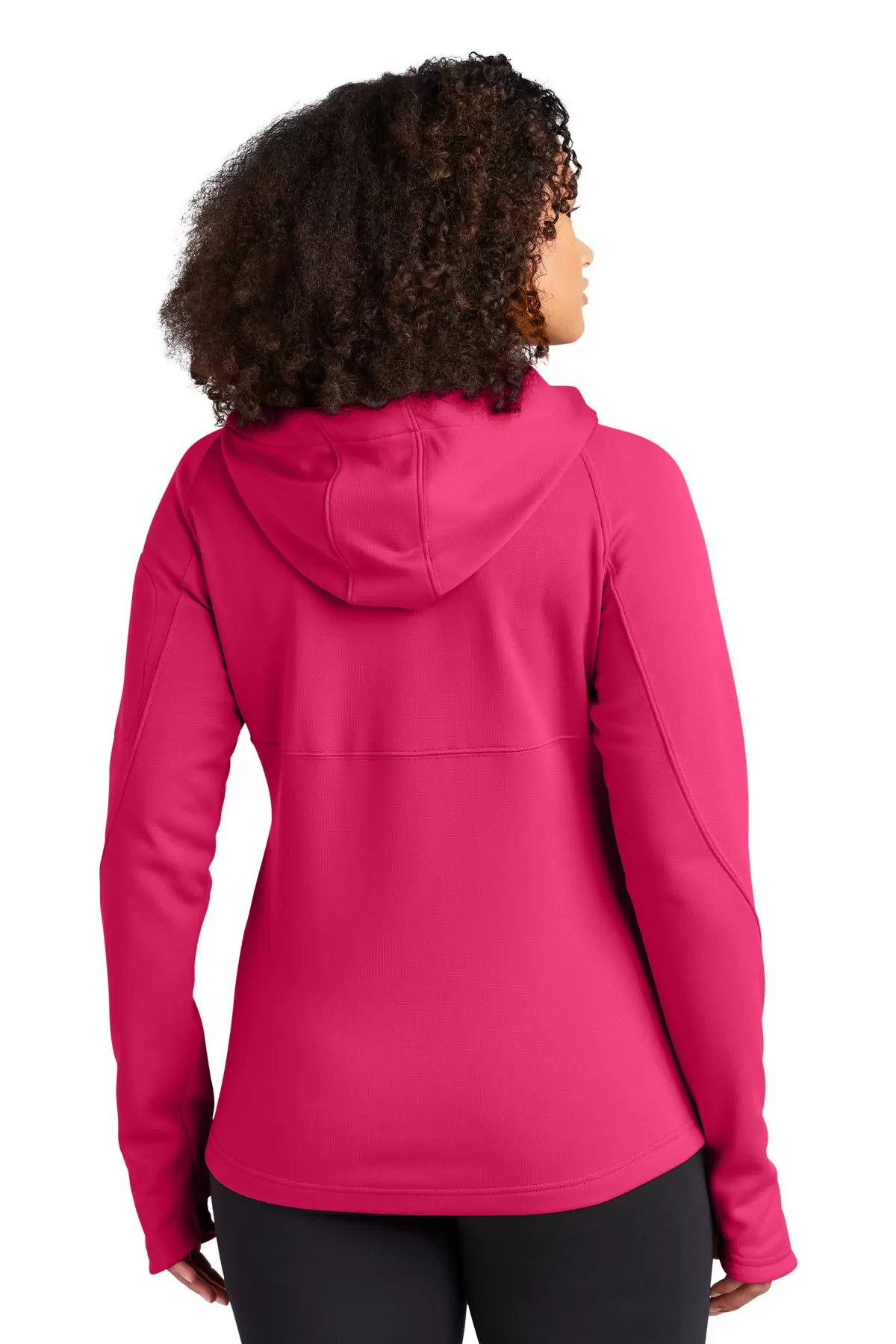 Sport Tek Ladies Tech Fleece Full Zip Hooded Jacket L248 SKU: L248