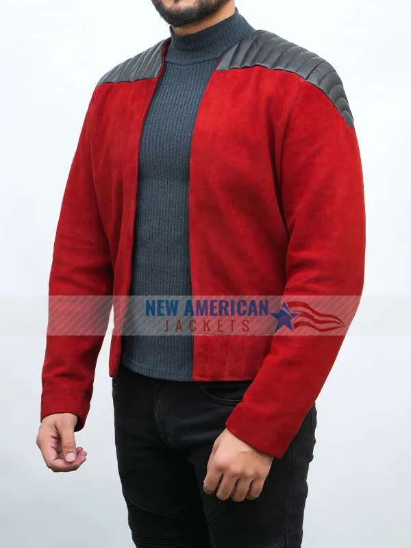 Star Trek The Next Generation Picard Uniform Leather Jacket