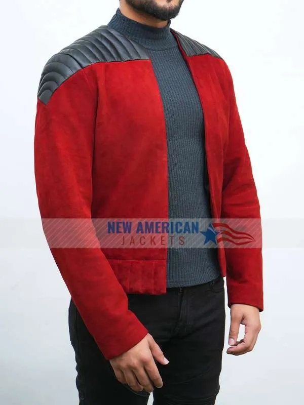 Star Trek The Next Generation Picard Uniform Leather Jacket