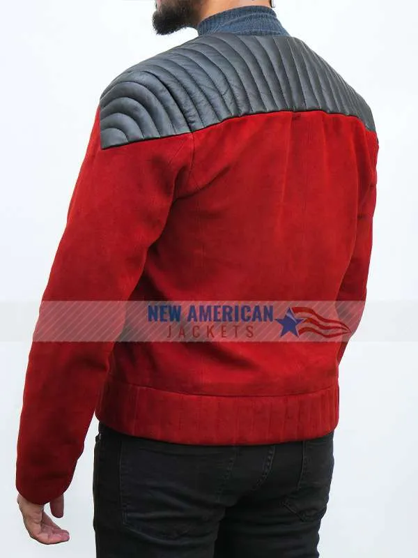 Star Trek The Next Generation Picard Uniform Leather Jacket