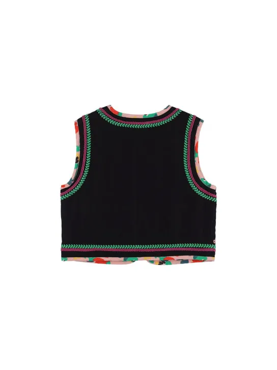 Stella McCartney Kids   Reversible organic cotton vest 