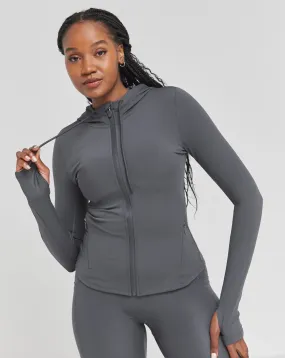 TALA FormTech Hooded Zip Through Running Jacket | Simply Be