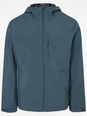 Teal Lightweight Hooded Jacket | Men | George at ASDA