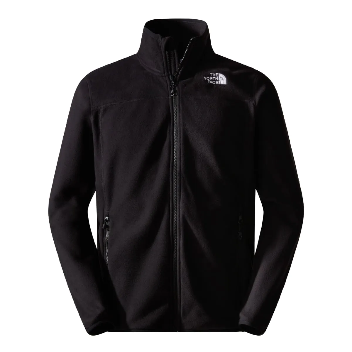 The North Face 100 Glacier Full Zip Fleece Men's Jacket | TNF Black