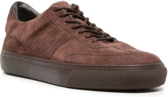 Tod's suede low-top sneakers Brown